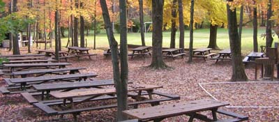 Blue Bell Camp Picnic Grove